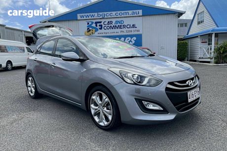 Silver 2012 Hyundai I30 Hatchback Premium
