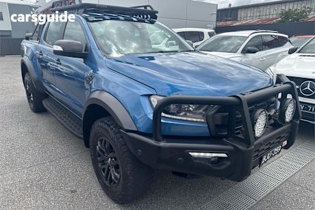 Blue 2021 Ford Ranger Double Cab Pick Up Raptor 2.0 (4X4)
