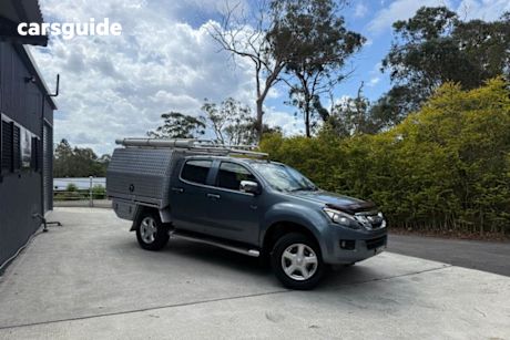 Green 2014 Isuzu D-MAX Crew Cab Utility Ls Hi-Ride (4X2)