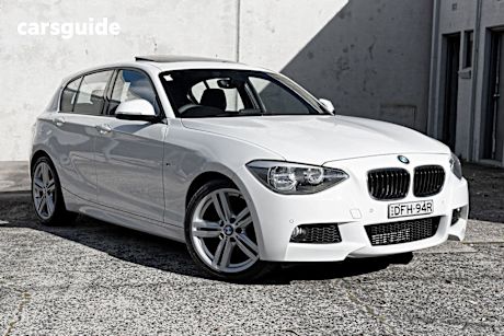 White 2014 BMW 118D Hatchback