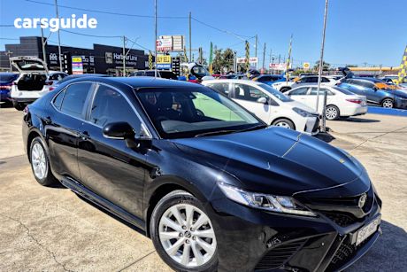 Black 2019 Toyota Camry Sedan Ascent Sport