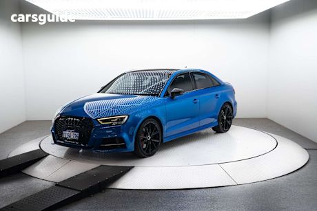 Blue 2017 Audi S3 Sedan 2.0 Tfsi Quattro