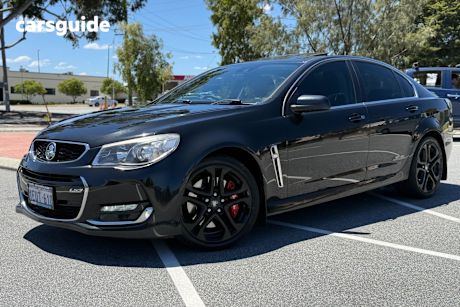 Black 2015 Holden Commodore Sedan Ss-V Redline