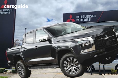 Black 2024 Mitsubishi Triton Double Cab Pick Up Gls (4X4)