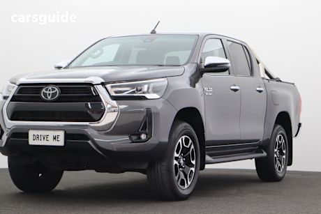 Grey 2020 Toyota Hilux Double Cab Pick Up Sr5 (4X4)