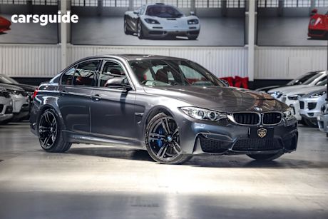 Grey 2014 BMW M3 Sedan