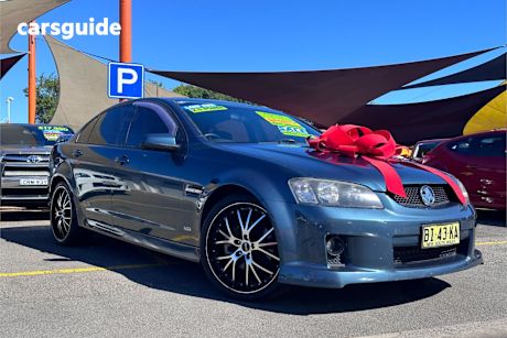 Blue 2009 Holden Commodore Sedan Ss