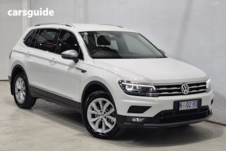 White 2020 Volkswagen Tiguan Wagon Allspace 132 Tsi Comfortline