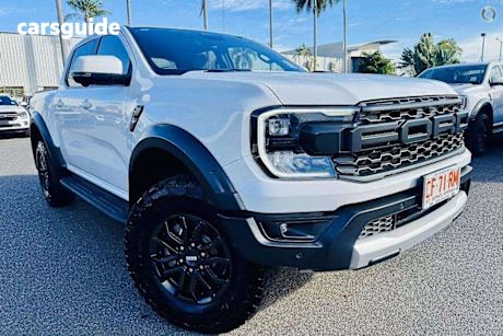 White 2024 Ford Ranger Double Cab Pick Up Raptor 3.0 (4X4)