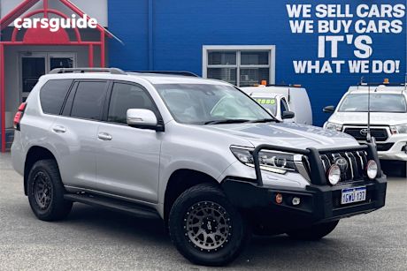 Silver 2019 Toyota Landcruiser Prado Wagon Gxl (4X4)