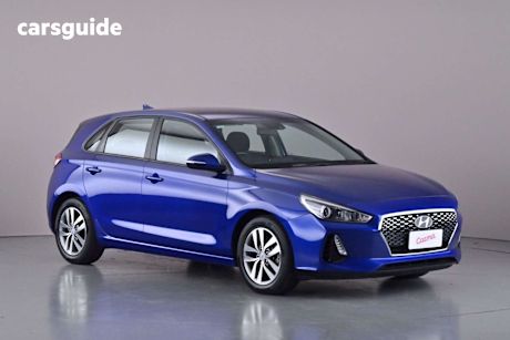 Blue 2020 Hyundai I30 Hatchback Active
