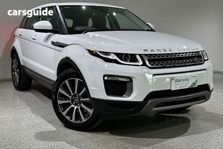 White 2017 Land Rover Range Rover Evoque Wagon Td4 150 Se