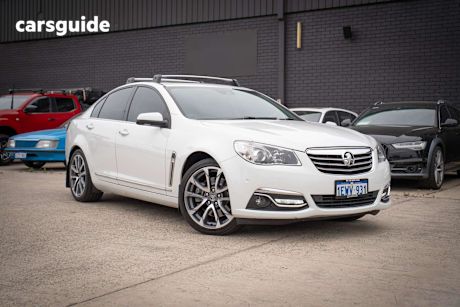 White 2015 Holden Calais Sedan V