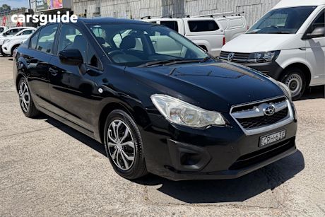 Black 2013 Subaru Impreza Sedan 2.0I (Awd)