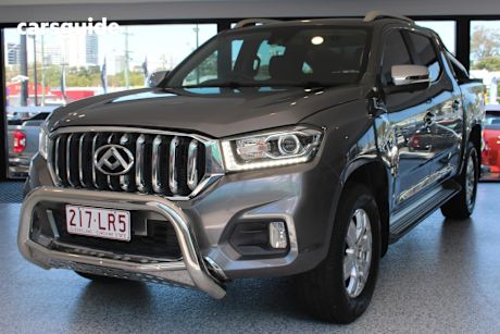 Grey 2019 LDV T60 Double Cab Utility Luxe (4X4)