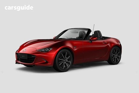 Red 2025 Mazda MX-5 Convertible G20 Roadster Gt