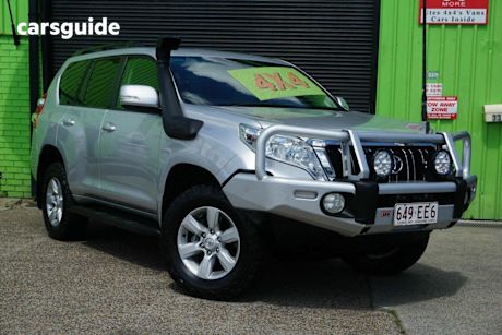 Silver 2017 Toyota Landcruiser Prado Wagon Gxl (4X4)