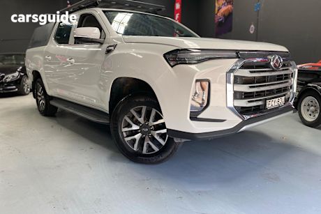 White 2023 LDV T60 Double Cab Utility Max Pro (4X4)