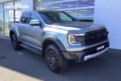 Silver 2023 Ford Ranger Double Cab Pick Up Raptor 3.0 (4X4)
