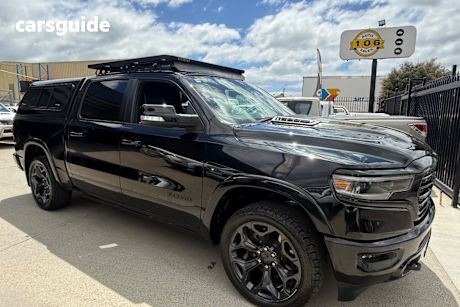 Black 2022 Ram 1500 Crew Cab Utility Limited