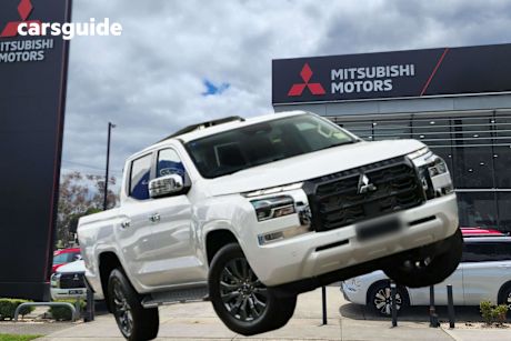 White 2024 Mitsubishi Triton Double Cab Pick Up Gls (4X4)