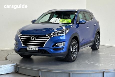 Blue 2018 Hyundai Tucson Wagon Special Edition (Awd)