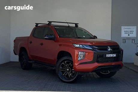 Orange 2020 Mitsubishi Triton Double Cab Pick Up Gsr (4X4)