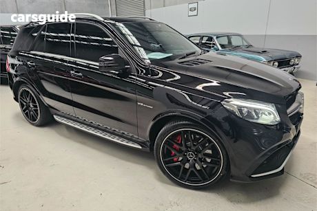 Black 2017 Mercedes-Benz GLE63 Wagon S 4Matic