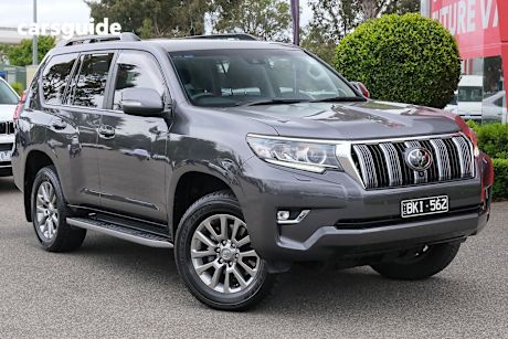Grey 2020 Toyota Landcruiser Prado Wagon Kakadu