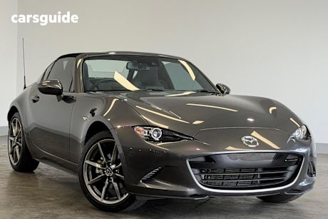 Grey 2023 Mazda MX-5 Convertible G20 Rf Gt
