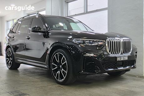 Black 2020 BMW X7 Wagon Xdrive30D