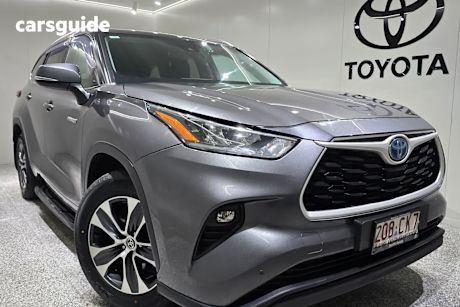 Silver 2021 Toyota Kluger Wagon Gxl Hybrid Awd