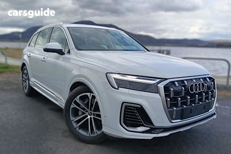 White 2024 Audi Q7 Wagon 45 Tdi Quattro Mhev