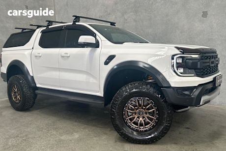 White 2022 Ford Ranger Double Cab Pick Up Raptor X 2.0 (4X4)