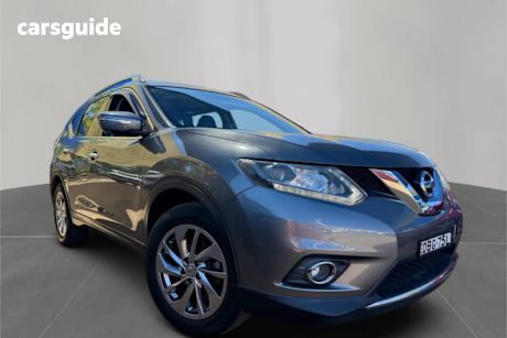 Grey 2015 Nissan X-Trail Wagon Ti (4X4)