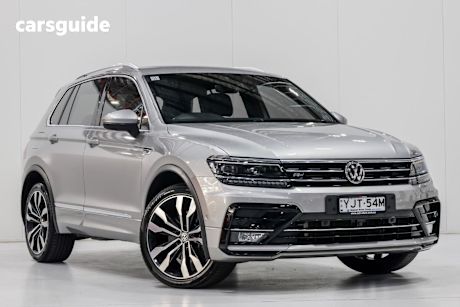 Silver 2019 Volkswagen Tiguan Wagon 162 Tsi Highline