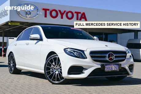 White 2020 Mercedes-Benz E300 Saloon