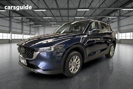 Blue 2023 Mazda CX-5 Wagon G25 Maxx Sport (Fwd)