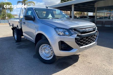 Silver 2025 Isuzu D-MAX Cab Chassis Sx (4X2) High-Ride