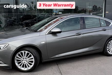 Grey 2018 Holden Calais Liftback