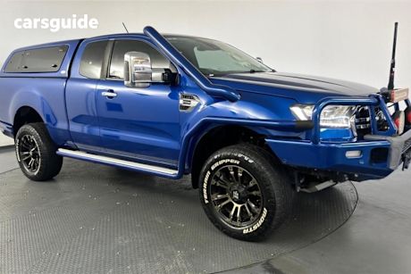 Blue 2018 Ford Ranger Super Cab Utility Xlt 3.2 (4X4)