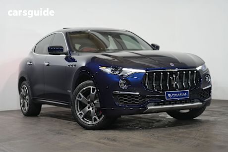 Blue 2021 Maserati Levante Wagon Granlusso