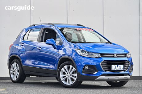 Blue 2017 Holden Trax Wagon Ls