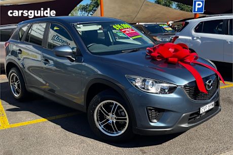 Blue 2014 Mazda CX-5 Wagon Maxx (4X2)