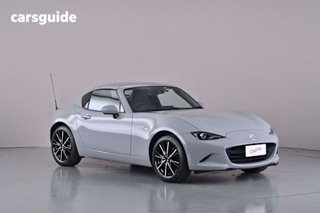 Grey 2024 Mazda MX-5 Convertible G20 Rf Gt