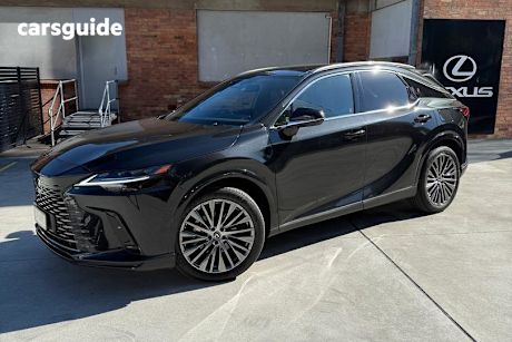 Black 2024 Lexus RX350H Wagon Sports Luxury Awd Hybrid