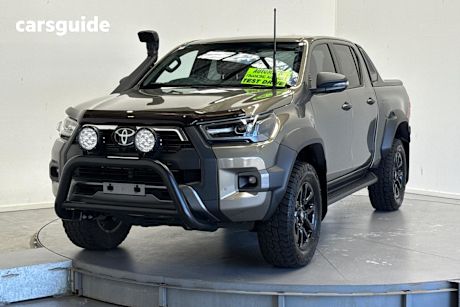Grey 2023 Toyota Hilux Double Cab Pick Up Rogue (4X4)