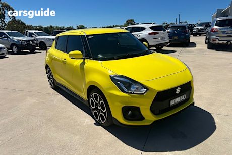 Yellow 2018 Suzuki Swift Hatchback Sport
