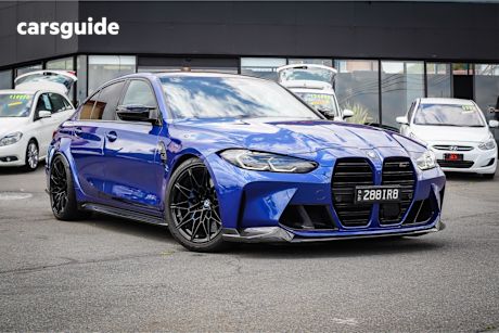 Blue 2023 BMW M3 Sedan Competition