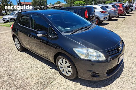 Black 2009 Toyota Corolla Hatchback Ascent